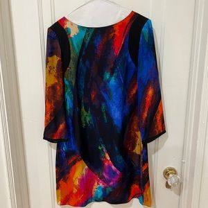 Alice & Trixie silk colorful dress XS
